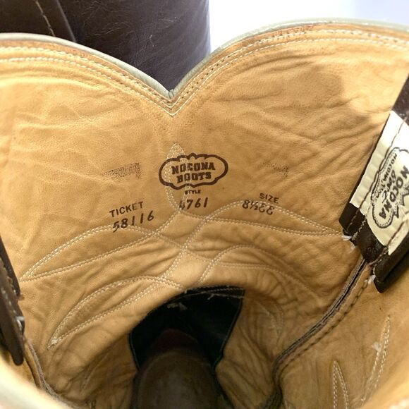 Nocona 4761 Brown Western Boots Men’s 8.5 EE, Brown - Picture 11 of 12